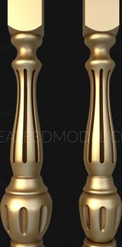 Balusters (BL_0604) 3D model for CNC machine